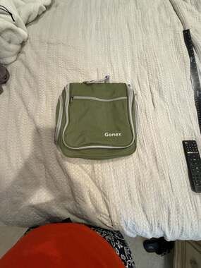 Gonex Travel Toiletry Bag Hanging Shaving Organizer